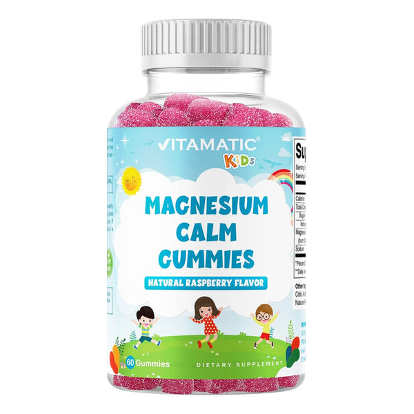 Gomitas Calmantes Magnesio Niños Vitamatic 60 Unidades Veganas