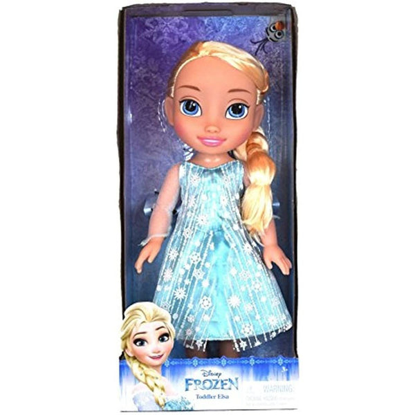 Muñeca Frozen Elsa 14 Pulgadas Vestido Brillante Juguete Para Niños Pequeños