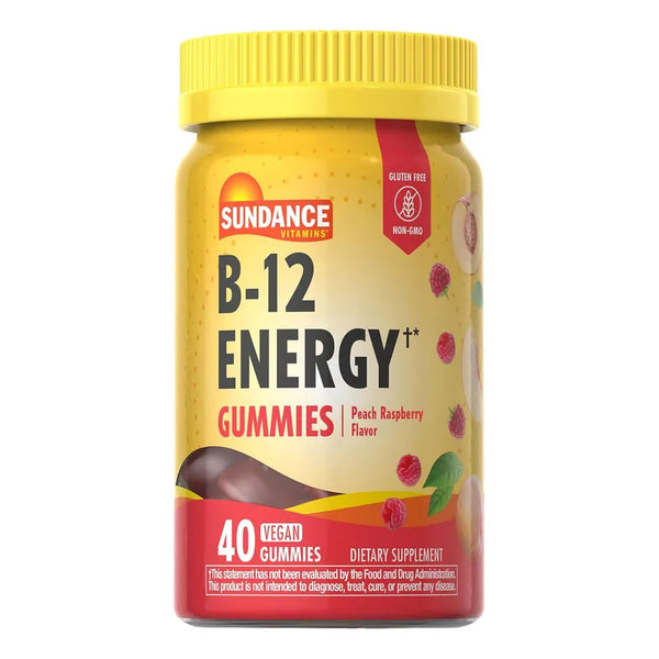 Gomitas Energeticas Vitamina B12 40 Unidades Sabor Frambuesa