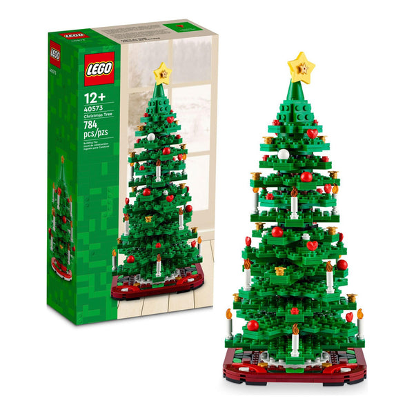 Árbol De Navidad En Bloques De Construcción 25 Cm Actividad Familiar Decorativa