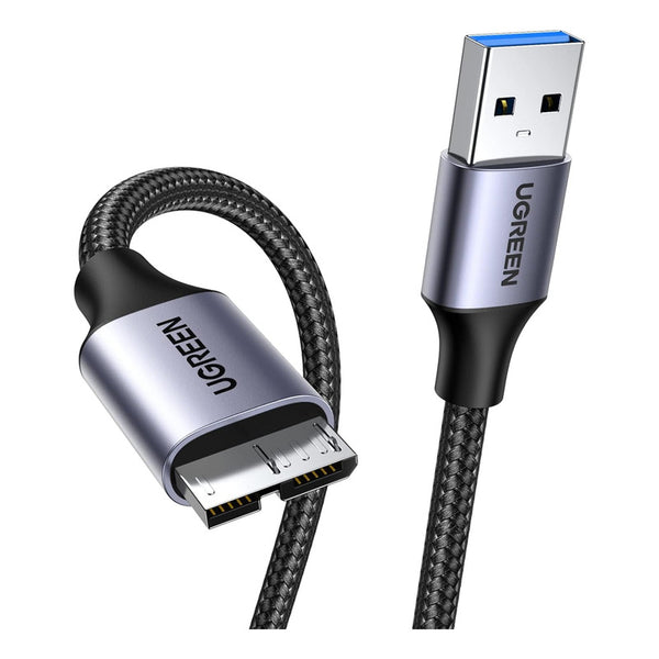 Cable Usb 3.0 A Micro B 5 Gbps Datos 1m Para Disco Duro Externo