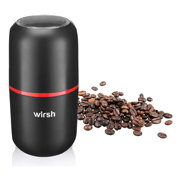 Molinillo Electrico Wirsh De Acero Inoxidable Para Cafe Y Especias