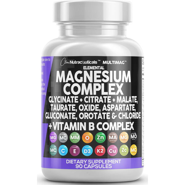 Magnesio Complex 2285 Mg Formula 16 En 1 Suplemento Premium