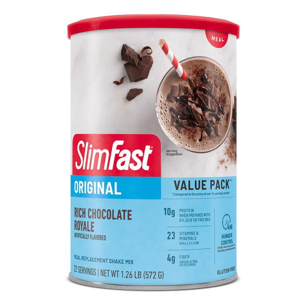 Slimfast Batido De Chocolate Royale Rico En Proteína Con Vitaminas