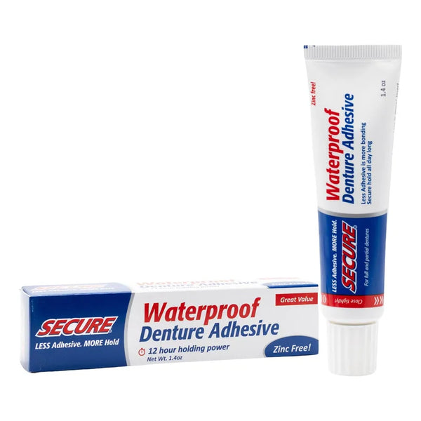Crema Fijadora Para Dentadura Postiza 40g Seguridad Y Comodidad Diaria