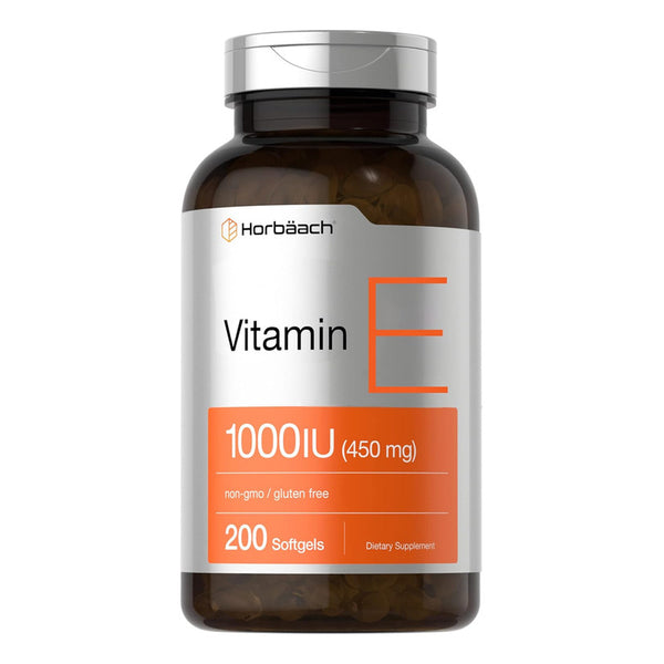 Vitamina E 1000 UI 200 Capsulas Gelatina Soplo Salud Y Belleza
