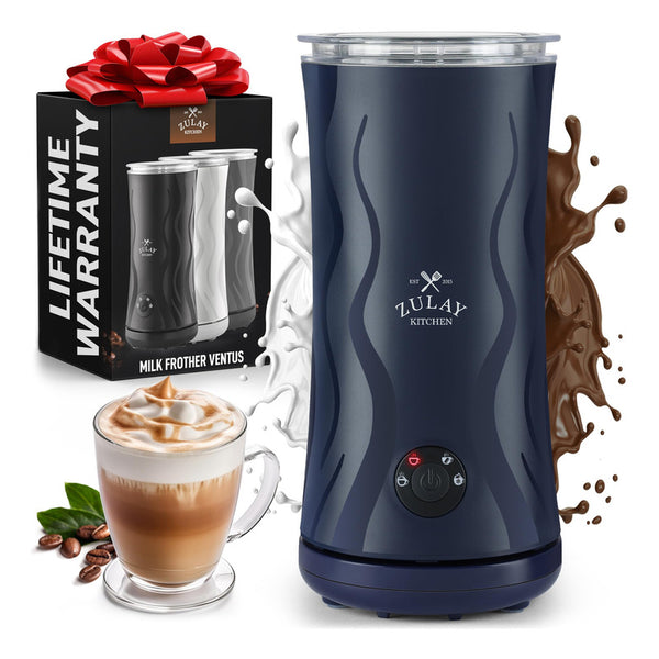 Vaporizador Y Espumador De Leche Zulay 4 En 1 Elevate Tu Café Diario