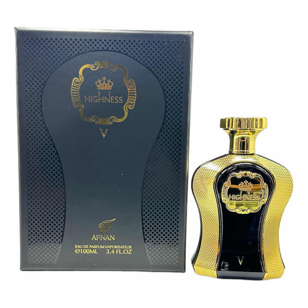 Afnan Highness V Perfume Floral Frutal Para Mujeres Con Notas De Almizcle