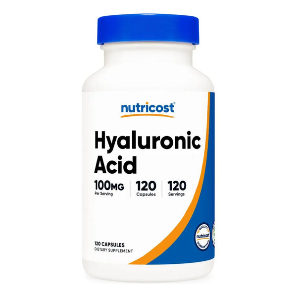 Cápsulas De Ácido Hialurónico 100 Mg 120 Unidades Para Piel Hidratada