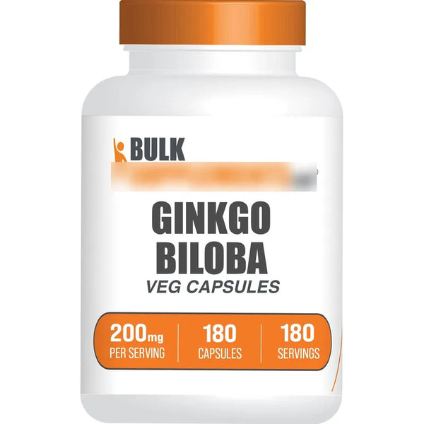 Capsulas De Ginkgo Biloba Extracto Suplemento Natural 180 Unidades