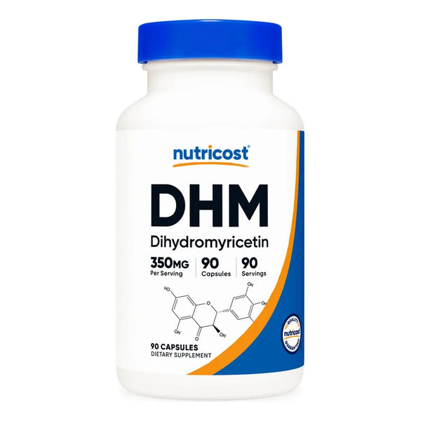 Capsulas De Dihidromiricetina 350 Mg 90 Porciones Veganas Sin Gluten