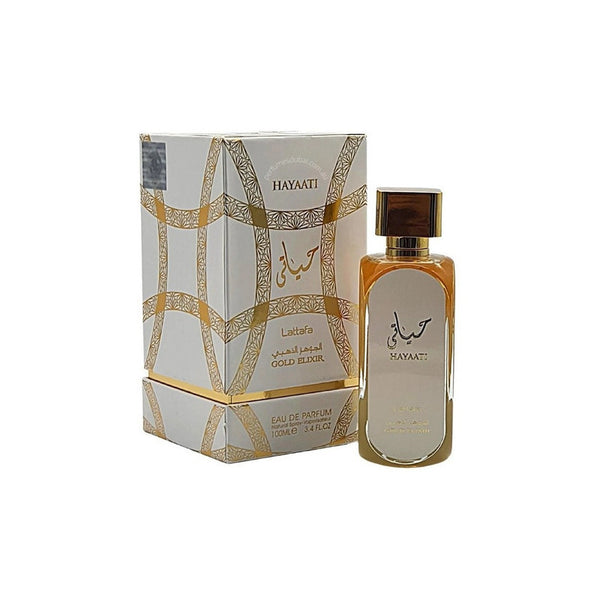 Perfume Hayaati Gold Elixir 100 Ml Eau De Parfum Aroma Intenso Duradero