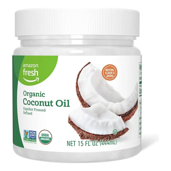 Aceite De Coco Refinado Orgánico Happy Belly 443 Ml Proceso Natural