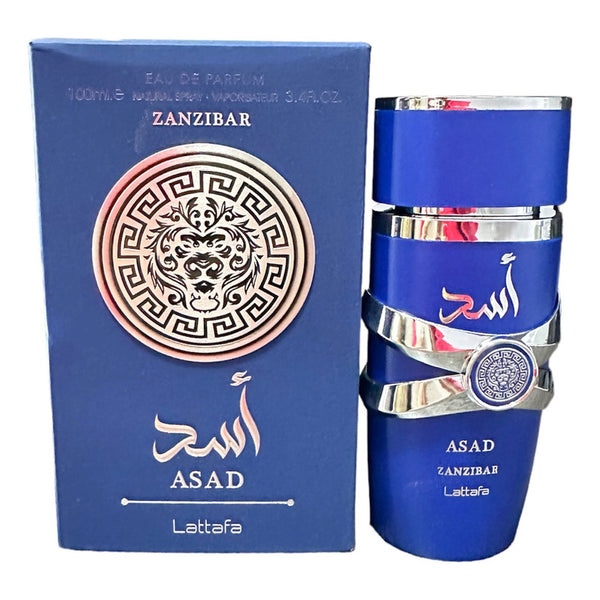Perfume Lattafa Asad Zanzíbar Exclusividad Masculina