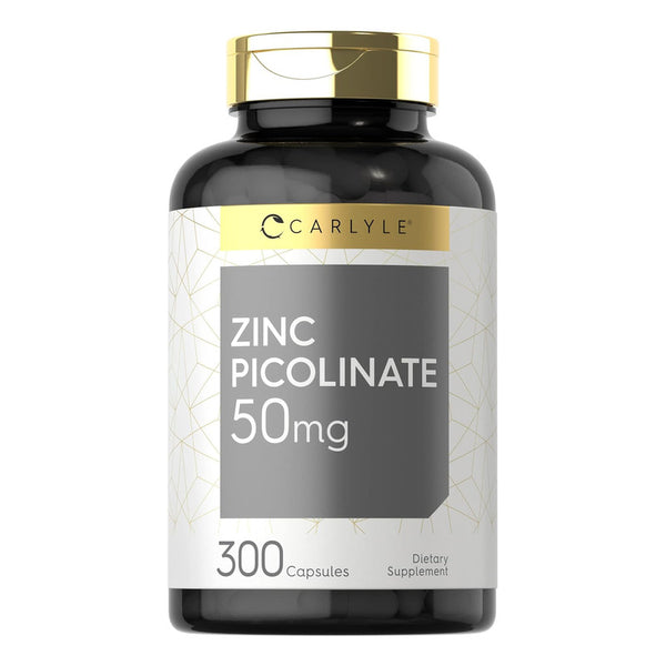 Picolinato De Zinc Carlyle 50 Mg Alta Absorcion 400 Caps