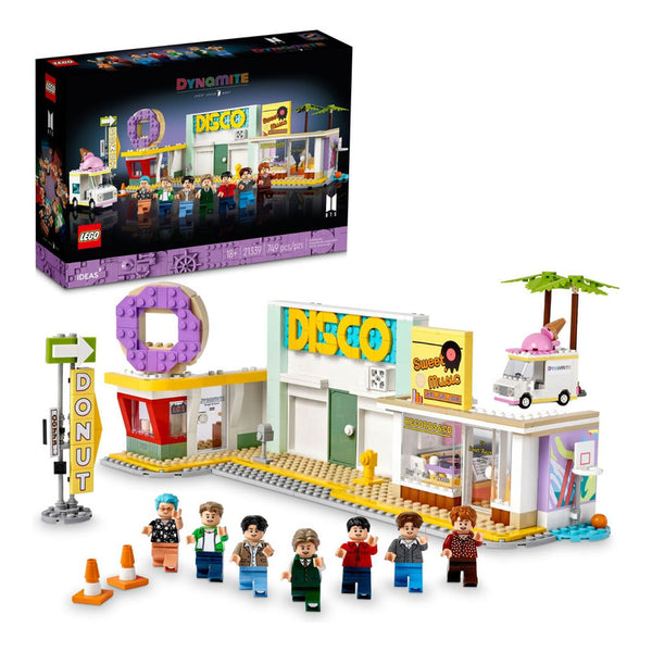 Lego Ideas BTS Dynamite 21339 Set Con 7 Minifiguras K-pop Para Adultos
