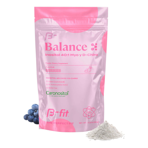 Inositol Balance Polvo Sabor A Bayas Suplemento Alimenticio Para Equilibrio Hormonal