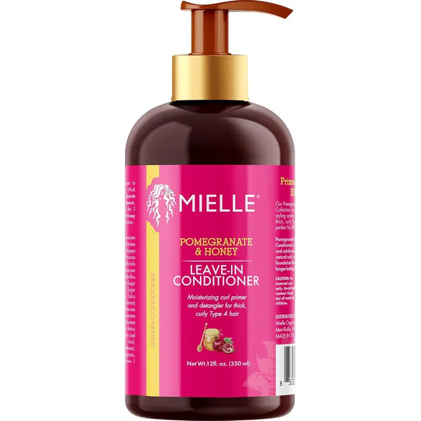 Acondicionador Sin Enjuague De Granada Y Miel Rizado 3 Mielle Organics