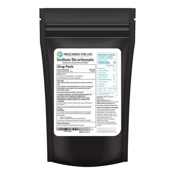 Bicarbonato De Sodio Alimenticio Natural Grado 1 Polvo Organico Pureza Garantizada