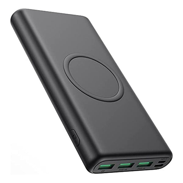 Cargador Portátil Inalámbrico Power Bank 33800mah 15w Carga Rápida