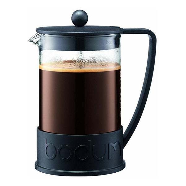 Cafetera Bodum Brazil 11030 Manual Negra Prensa Francesa Sabor Natural
