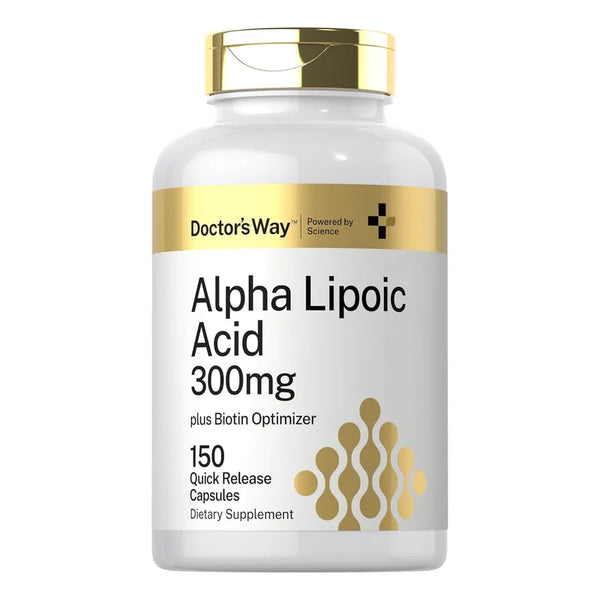 Acido Alfa Lipoico 300 Mg 150 Capsulas Con Biotina Doctor's Way