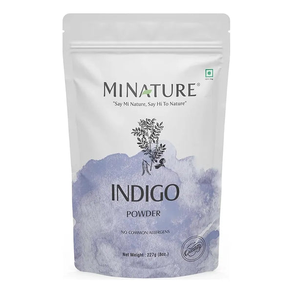 Pulverizador Índigo Orgánico Puro Para Cabello 227g Tinte Natural