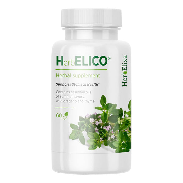 Capsulas De Hierbas Limpieza Estomacal 60 Unidades Suplemento Natural
