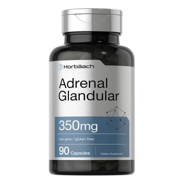 Capsulas De 350 Mg Para Salud Adrenal 90 U Eficaces
