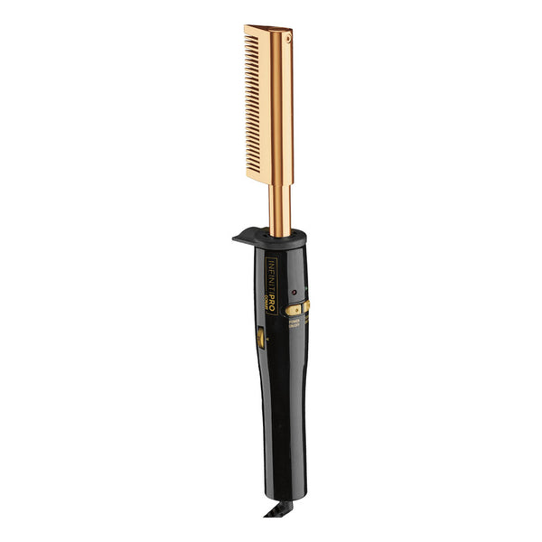 Peine Alisador Conair Dorado Ultra Alta Temperatura Infinitipro Cabello Natural