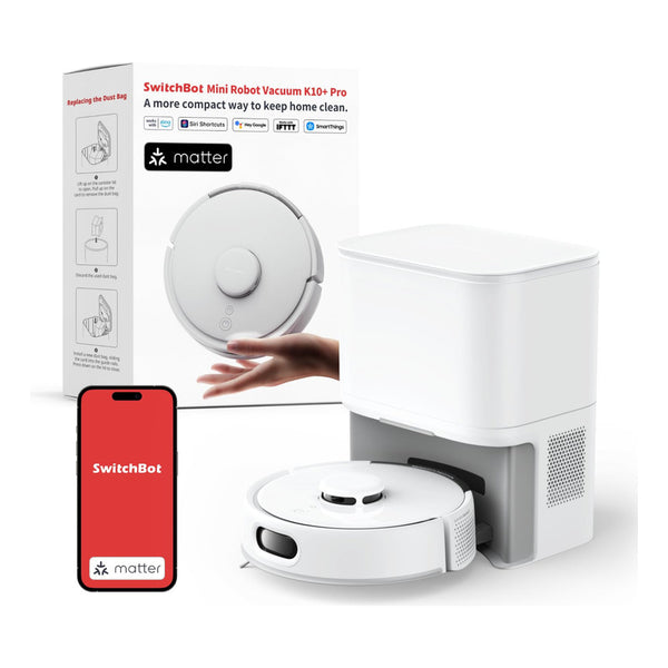 Robot Aspirador Switchbot K10 Plus Pro Con Autovaciado Tecnología Innovadora