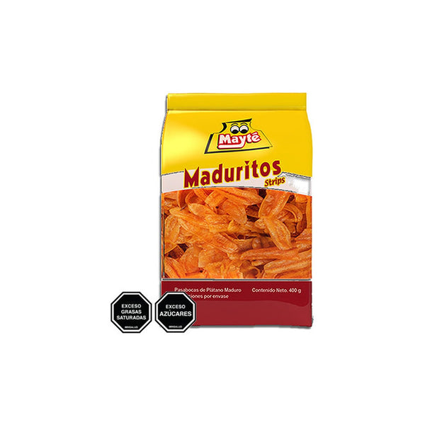 Tajadas De Platano Maduro Mayte 400g Delicioso Snack Natural Crujiente