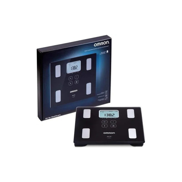 Báscula Inteligente Omron BCM500 Con Bluetooth 6 Métricas Negra