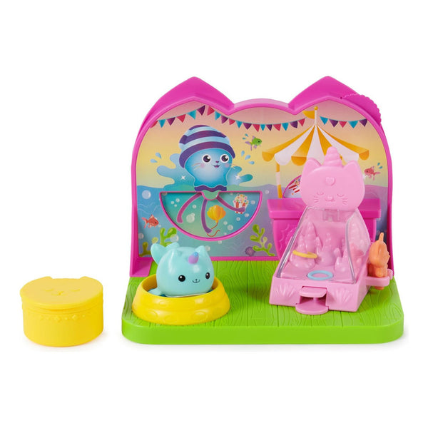 Gabbys Dollhouse Habitacion De Carnaval Kitty Narwhal Juguete Interactivo