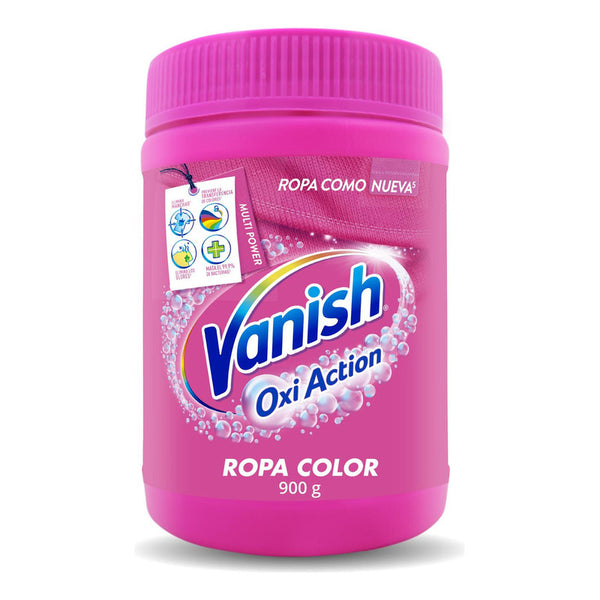 Vanish Desmanchador Polvo Rosa Elimina Manchas Olores Y Revive Colores