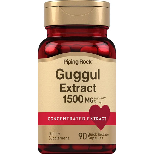 Capsulas Guggul 1500 Mg 90 Unidades Extracto Nat