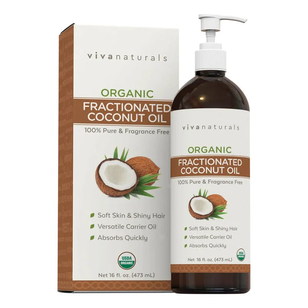 Aceite De Coco Fraccionado Organico Hidratante Facial Y Corporal