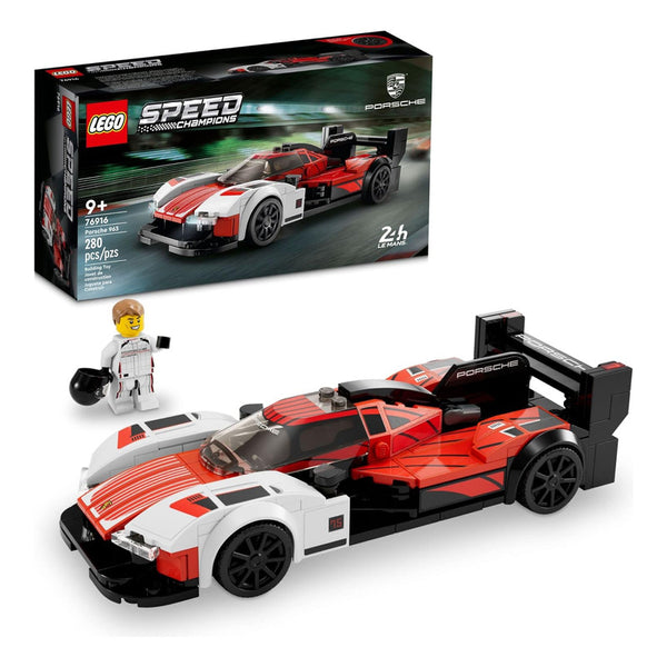 LEGO Speed Champions Porsche 963 76916 Kit Construcción Auto de Carreras con Minifigura