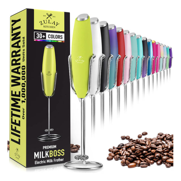 Espumador De Leche Zulay Kitchen Pro Ultra High Speed Para Café Espumoso Instantáneo