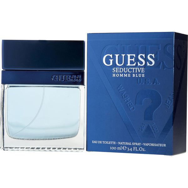 Perfume Guess Seductive Homme Blue Edt Para Hombre Amaderado Y Acuatico