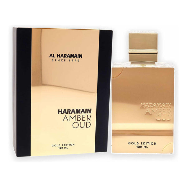 Perfume Unisex Al Haramain Amber Oud Gold Edition 120ml Notas Dulces y Amaderadas