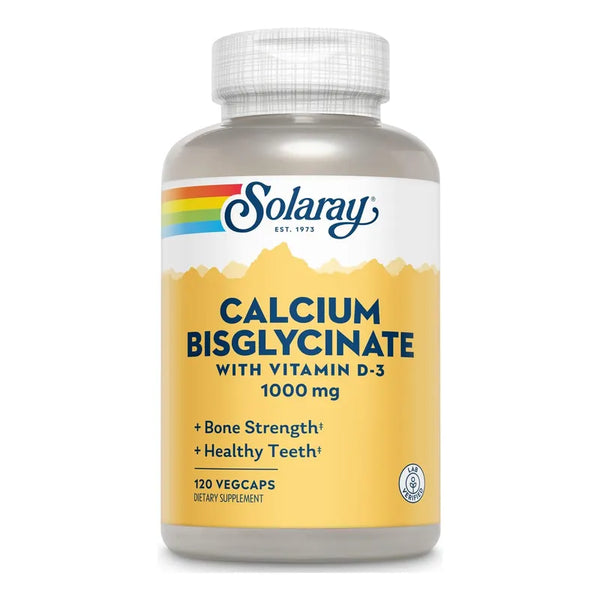 Bisglicinato Calcio 1000 Mg Con Vitamina D3 Refuerza Huesos