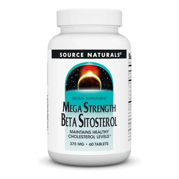 Beta Sitosterol 375mg Mega Strength 60 Tabletas Alta Potencia