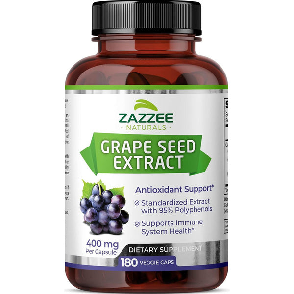 Extracto Semilla De Uva Fuerza Maxima 180 Capsulas Potencia Antioxidante