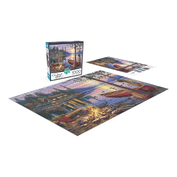 Buffalo Games Rompecabezas Darrell Bush Canoe Lake 1000 Pz - Imagen 3