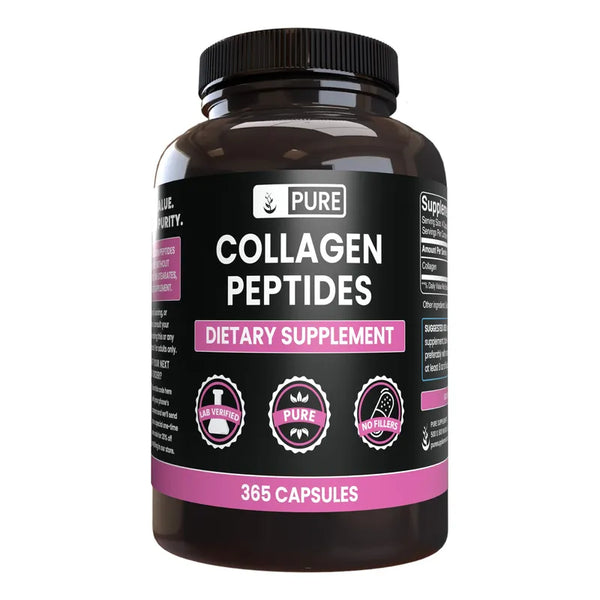 Peptidos De Colageno Puro Ingredientes Originales 365 Capsulas