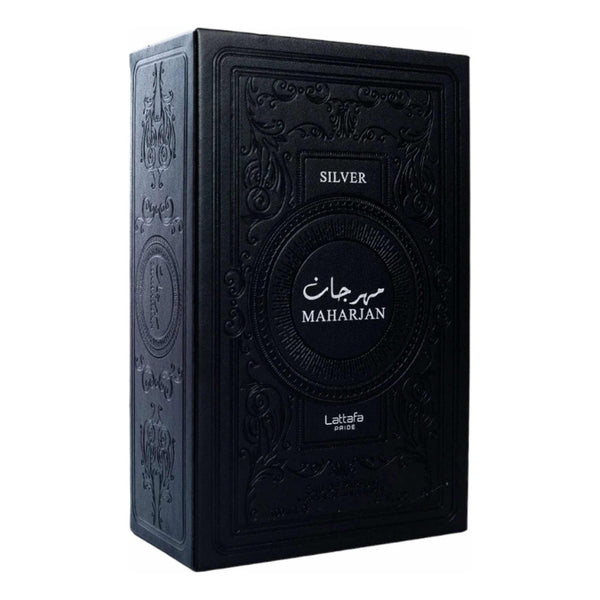 Perfume Maharjan Silver Lattafa Eau De Parfum 100ml Aroma Duradero Unisex