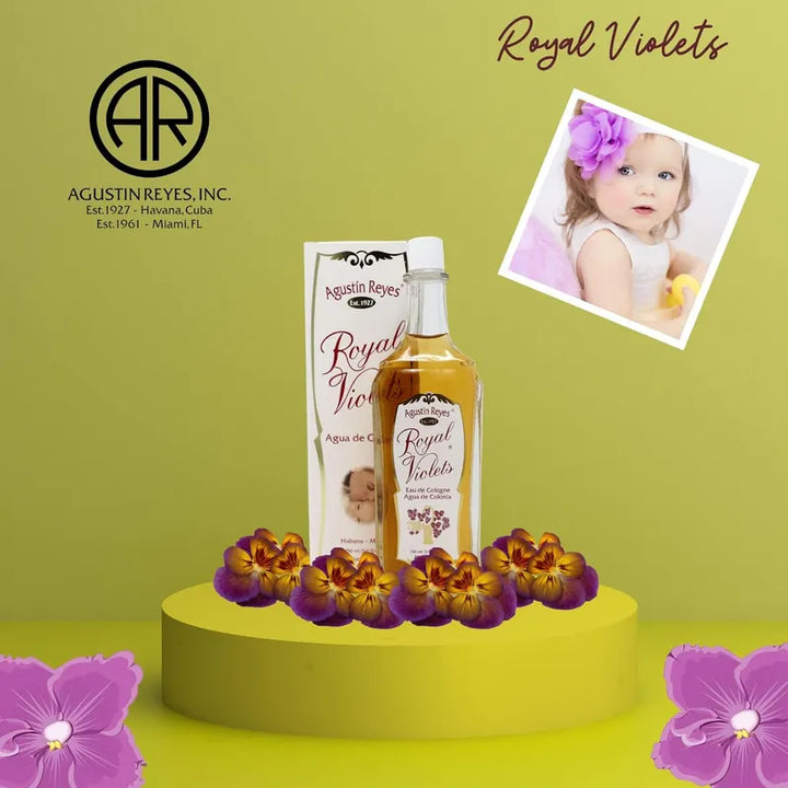 Agua De Colonia Royal Violets Para Bebés, Delicado Aroma Ref - Imagen 6