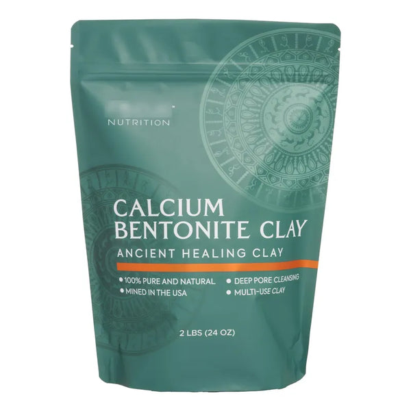 Arcilla Bentonita De Calcio 900 Gramos Limpieza Facial Y Corporal Natural
