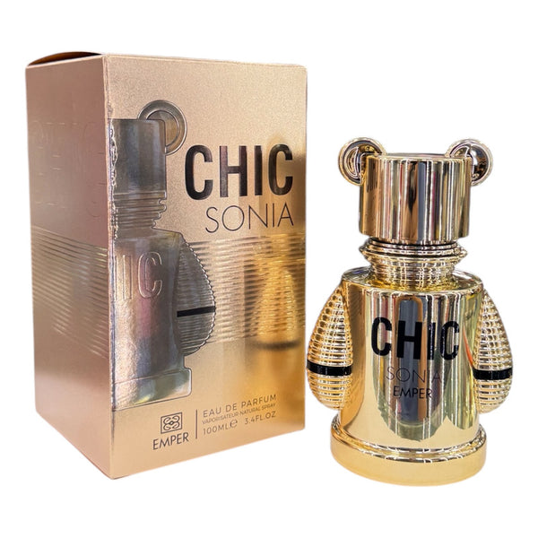 Perfume Emper Chic Sonia X100ml Dama Eau De Parfum Fresco Y Sofisticado